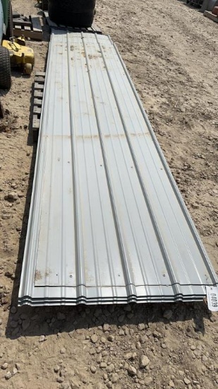(10) GRAY USED STEEL SHEETS