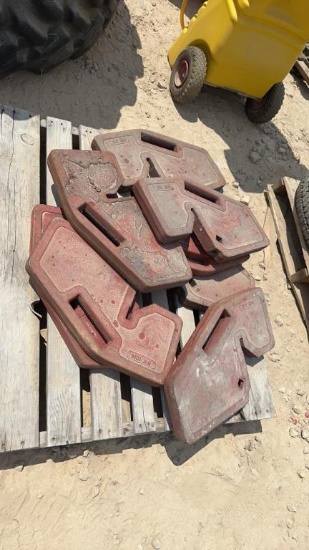 MASSEY FERGUSON COMBINE WEIGHTS