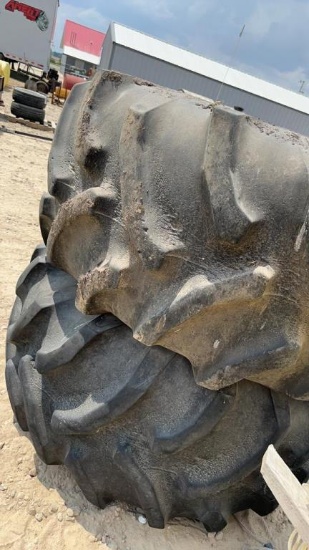PAIR 28L X 26 GOODYEAR TIRES