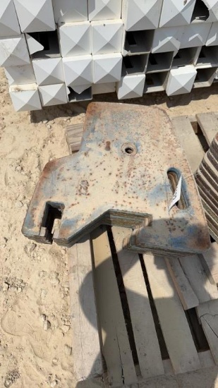 FORD-NEW HOLLAND FRONT SUITCASE WEIGHTS