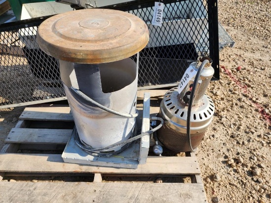 (2) PROPANE HEATERS