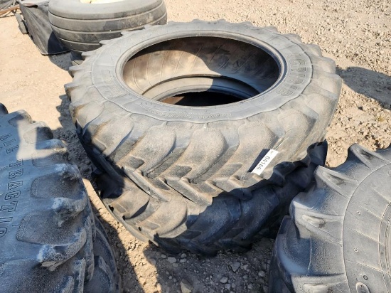 PAIR 380/85R14 MICHELIN TIRES