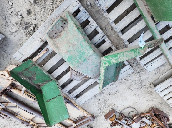 (3) YEAR ROUND GREEN TRACTOR FENDERS