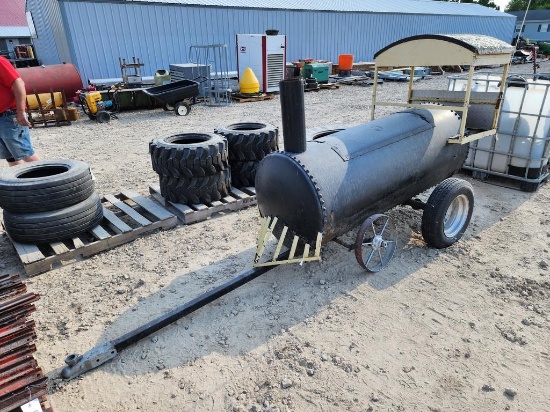 PORTABLE TRAIN SMOKER/COOKER