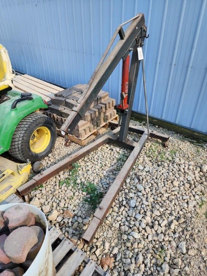 2 TON ENGINE HOIST - WORKS GOOD