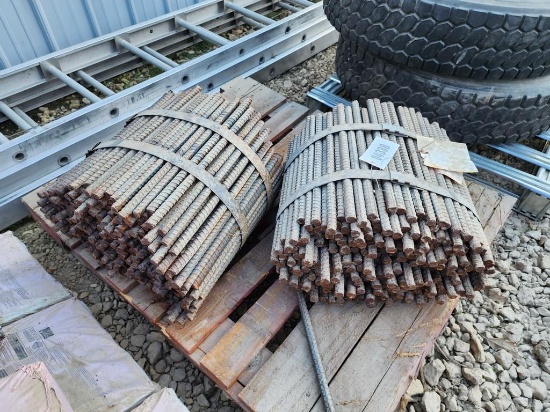 BUNDLES OF 3/4" REBAR