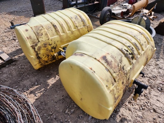 (2) 200 GALLON SADDLE TANKS
