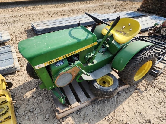 JOHN DEER 112 RIDING MOWER - DOESN'T RUN