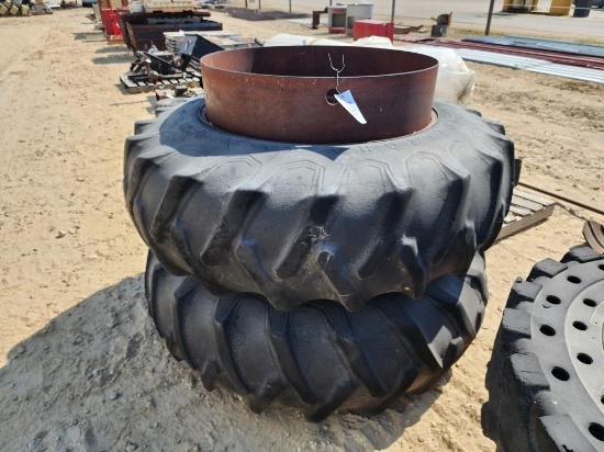 PAIR 18.4 X 38 DUALS
