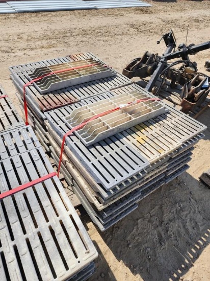 44 PCS 1" X 2-1/2" DOUBLE L FLOORING