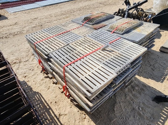 48 PCS 1" X 2-1/2" DOUBLE L FLOORING