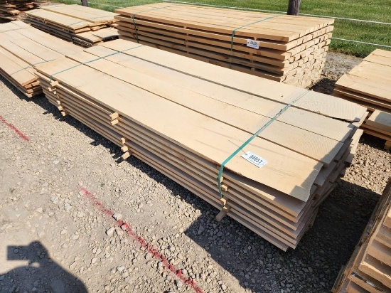 BOARD FEET 1" X 8' ASSORTED WIDTHS MAPLE BOARDS