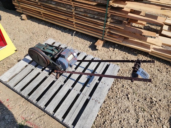 PUMP JACK WITH 1 HP ELECTRIC MOTOR