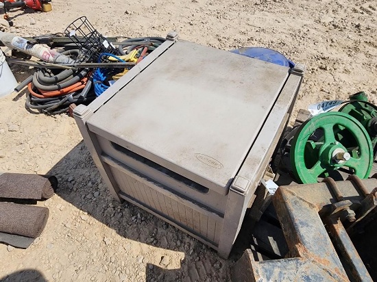 HOSE REEL AND MISCELLANEOUS CONTAINER
