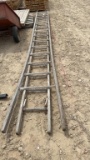 (2) EXTENSION LADDERS