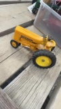 INDUSTRIAL YELLOW INTERNATIONAL TOY TRACTOR