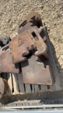 ALLIS CHALMERS FRONT SUITCASE WEIGHTS
