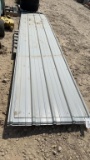 (10) GRAY USED STEEL SHEETS