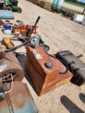 (2) PORTABLE FUEL TANKS WITH HAND PUMP