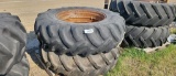 CASE RIMS AND TIRES 18.4 X 34