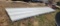 (10) PIECES WHITE BARN STEEL 18' LONG