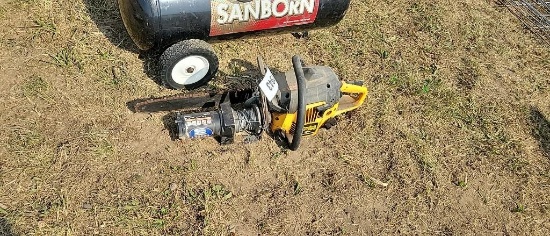 CHAINSAW - DOESN'T WORK AND A WINCH