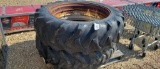 PAIR OF 15.5 X 38 TIRES ON RIMS