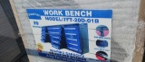 NEW BLUE STEELMAN 2O DRAWER WORK BENCH 7FT-20D-01B