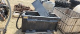 LH FABRICATION STAINLESS STEEL CONCRETE BUCKET