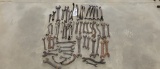 ANTIQUE WRENCHES AND MAN CAVE DECORATIONS