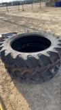 NEW (2) 15.5-38 REAR TRACTOR TIRES