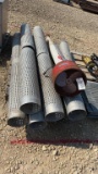 GRAIN AERATION TUBES AND FAN
