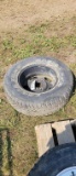 CHEVY 1/2 TON SPARE TIRE WITH RIM