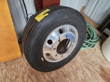 Michelin 24.5/70R19.5 Tire & Rim