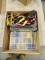 Box Of Assorted Wire Fittings & Tools