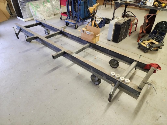 Rolling Metal Car Frame JIG
