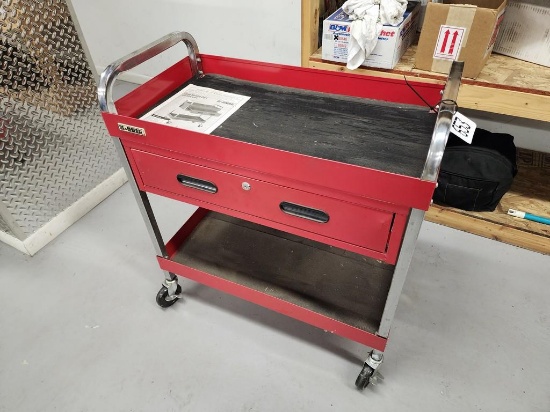 US General Rolling Shop Cart