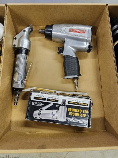 Pneumatic Nibbler, Impact, Angle Grinder