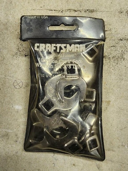 Craftsman 10 PC Standard 3/8" Crows Foot Wrenches