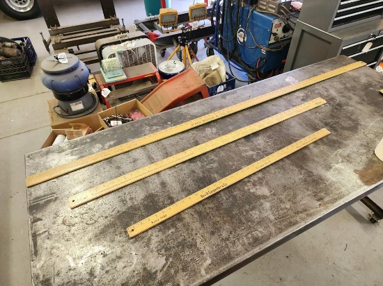 Wooden Advertising Rulers
