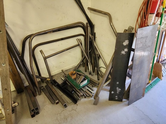 Assorted Steel Tubeing & Misc Steel