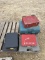 ASSORTMENT OF PLASTIC & STEEL TOOL BOXES