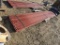 SHEETS OF 16' STEEL SIDING