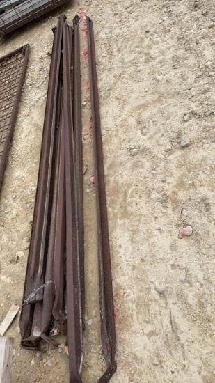 (8) STEEL FENCE BRACES