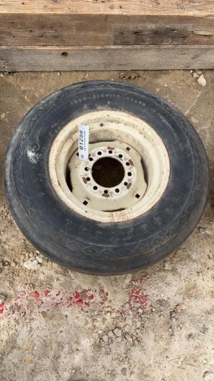 (1) GOOD YEAR 9.5L X 14 ON RIM