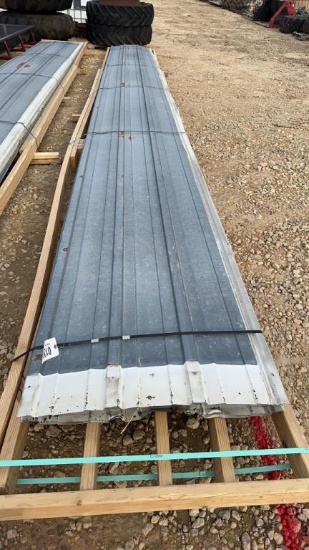 PALLET W/ 32 PIECES OF 27' STEEL