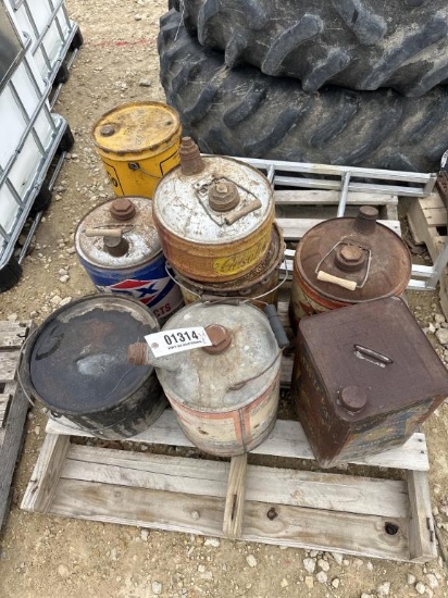 MISC OIL CANS