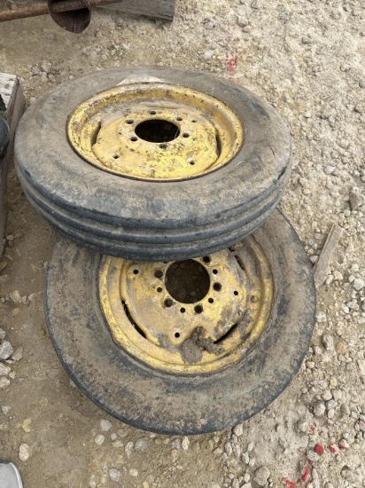 (2) 6.00 X 16 OFF MASSEY FERGUSON