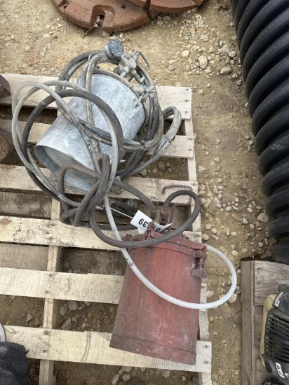 (2) PRESSURIZED PAINT SPRAYERS