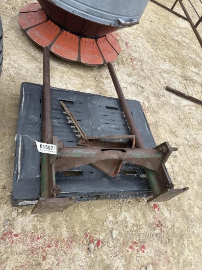 BALE FORK FOR BUCKET OR 3 PT